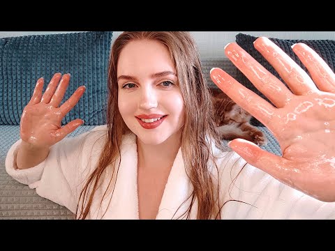 Видео: АСМР Массаж Лица с Маслом • ASMR Oil Face Massage
