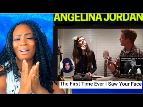 Видео: Реакция на песню «Впервые слышу Анджелину Джордан — Впервые увидела твоё лицо»
