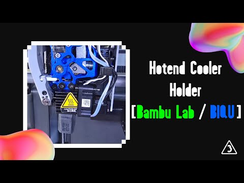 Видео: 3D принтер - Держатель для кулера [3]