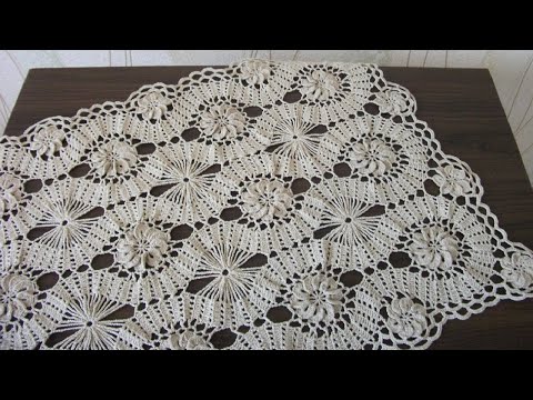 Видео: САЛФЕТКА КРЮЧКОМ ПРЯМОУГОЛЬНОЙ ФОРМЫ (БРЮГГСКОЕ КРУЖЕВО). ЧАСТЬ 1