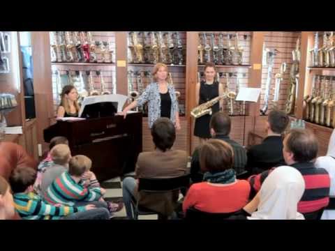 Видео: Тон задает саксофон. Александра Демьянченко. Мастеркласс.