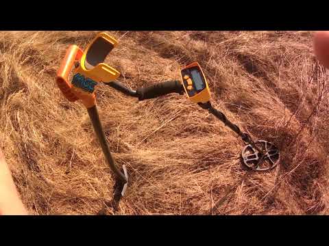 Видео: Металлокоп с Garret 200i в поле. Открытие сезона .