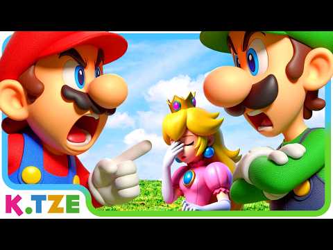 Видео: Братья ссорятся. Кто прав? 🤔⚔️ История Super Mario Odyssey