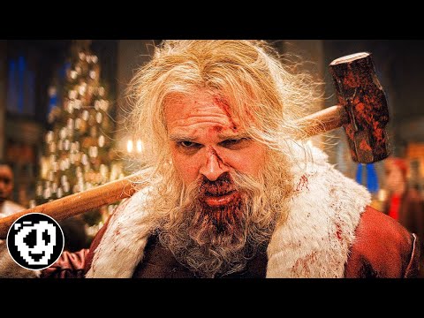 Видео: Санта-Клаус попадает в дом богатой семьи, которую держат в заложниках НАЁМНЫЕ УБИЙЦЫ [треш пересказ]