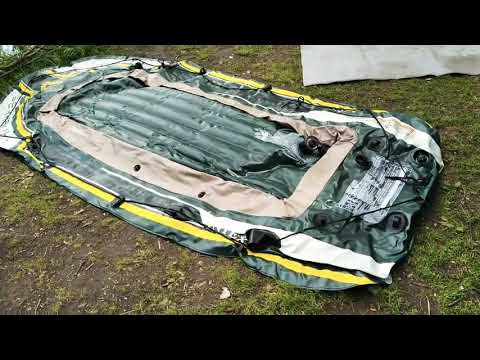 Видео: ОБЗОР ЛОДКИ SEAHAWK-4 с мотором ХАНКАЙ 3.5