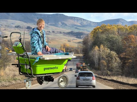 Видео: Приехали с сыном в Курджиново. Красоты Карачаево-Черкесиии 