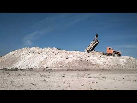 Видео: Краз 256-б (Северного исполнения), Добыча белой глины, ЛЕТО 2018,