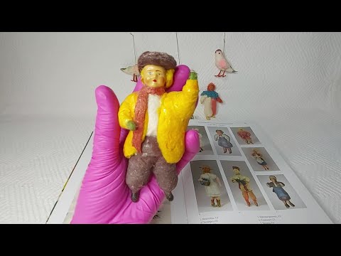 Видео: 🎄Советские  Ватные елочные игрушки. Новый Год