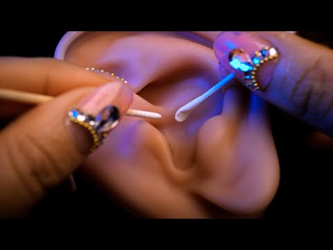 Видео: ASMR Очистка ушей, которая напрямую и сильно стимулирует барабанные перепонки (асмр, без разговоров)
