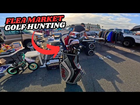 Видео: Поиск предложений по гольф-клубам на Kobeys Swap Meet — блошиный рынок Ping Callaway Taylormade