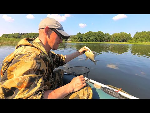 Видео: Ловля с лодки на фидер