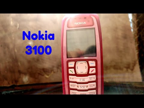 Видео: Nokia 3100. Не дорогой, молодёжный телефон 2003 года.