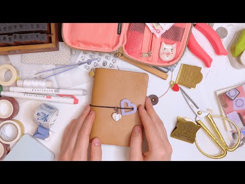 Видео: Блокноты для ментального здоровья в формате traveler's notebook passport | planmarzipan
