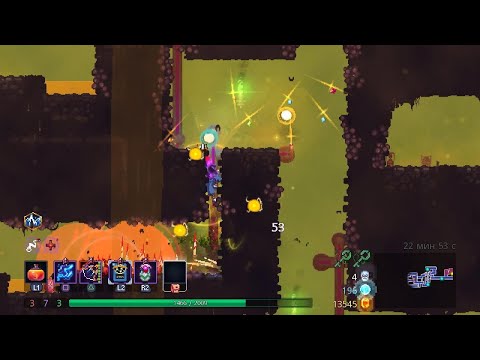 Видео: Dead Cells прохождение с начальным Разрядом молнии
