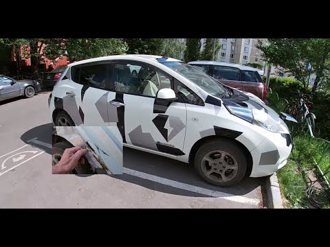 Видео: Что осталось от NISSAN LEAF, после 4-х лет в Москве?!