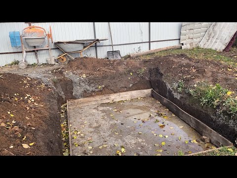 Видео: НЕМНОГО ТОКАРНЫХ РАБОТ!!! ОПАЛУБКА НА ПОГРЕБ