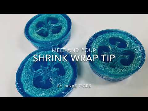 Видео: Совет по упаковке мыла в термоусадочную пленку «Растопи и залей»