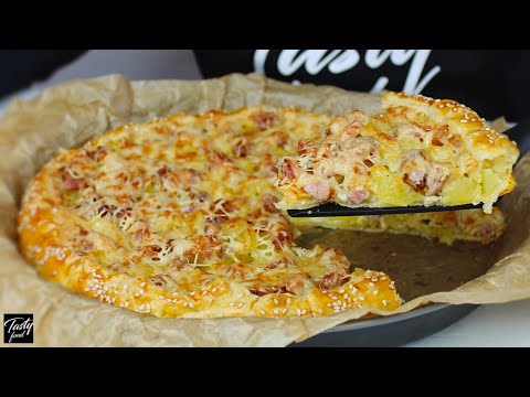 Видео: Мой Любимый Картофельный Пирог, Вкуснее Чем Пицца!