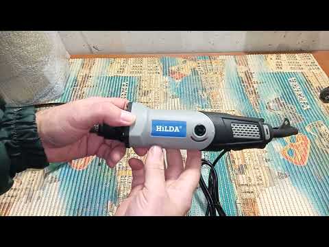 Видео: HILDA. Гравер электрический, 400 Вт.