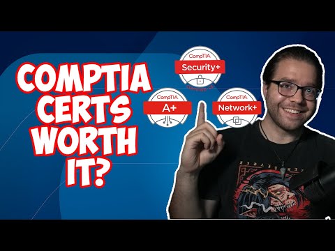 Видео: Стоит ли получать сертификаты CompTIA? (A+, Сеть+, Безопасность+)