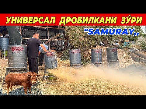 Видео: УНИВЕРСАЛ ДРОБИЛКА САМУРАЙ ЭНДИ ХОРАЗМДАН БУХОРО,НАВОИЙ,КАРШИ,САМАРКАНД,ТОШКЕНТГАЧА ДАСТАВКА !!!  
