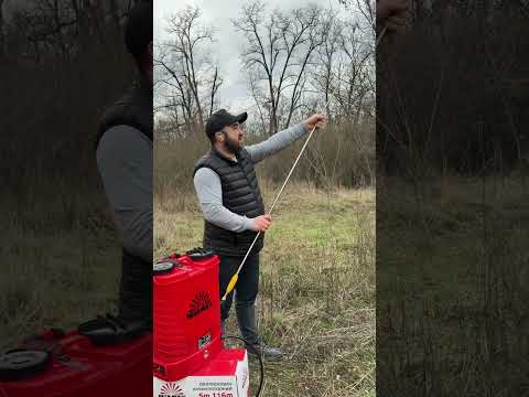 Видео: Аккумуляторный опрыскиватель на 16 литров Виталс.