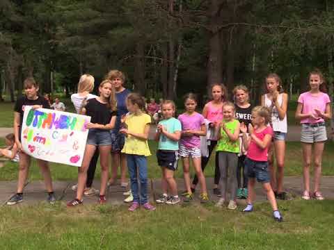 Видео: ДОЛ «Зарница» Закрытие 2 -смены (2018)