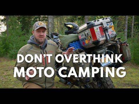 Видео: УПРОЩЕННЫЙ МОТОЦИКЛНЫЙ КЕМПИНГ — ЭКСПЕРТНЫЙ СОВЕТЫ