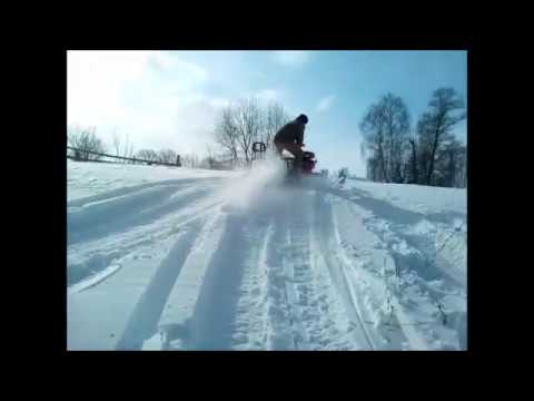 Видео: Как я делал снегоход.