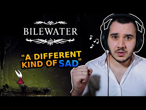 Видео: Композитор игр впервые слышит BILEWATER из SILKSONG