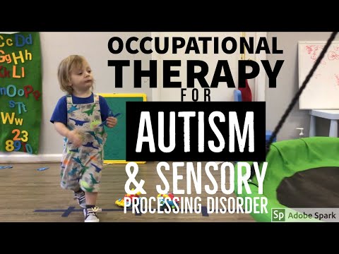 Видео: Сеанс трудотерапии | Сенсорная обработка, аутизм, задержки развития | Советы и занятия