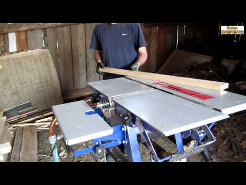 Видео: Семья Бровченко. Обзор деревообрабатывающего станка  Белмаш СДМ - 2500.