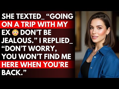 Видео: Она написала: «Отправляюсь в путешествие с бывшим 😳 Не ревнуй». Я ответил: «Не волнуйся, ты не на...