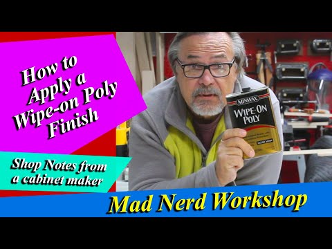 Видео: Как наносить Wipe на Poly Finish