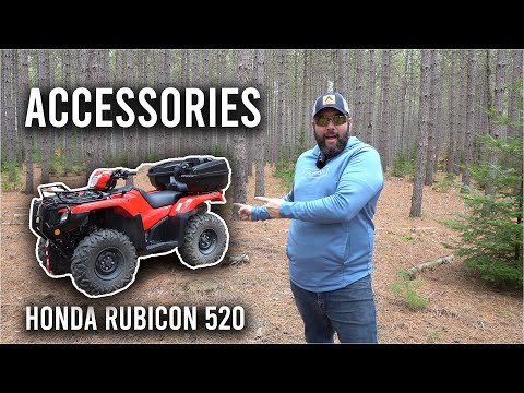 Видео: АКСЕССУАРЫ для HONDA Rubicon 520