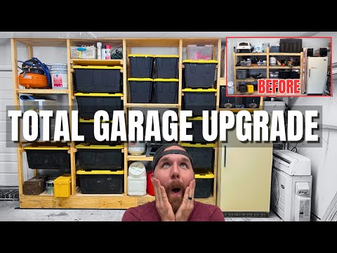 Видео: Я построил ИДЕАЛЬНУЮ полку для хранения вещей в гараже (легкая сборка за один день!)