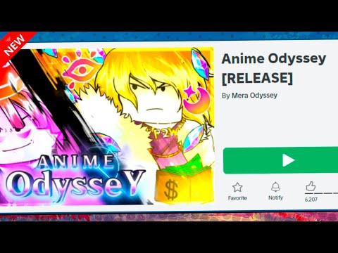 Видео: НОВЫЙ ANIME ODYSSEY В РОБЛОКС! ROBLOX