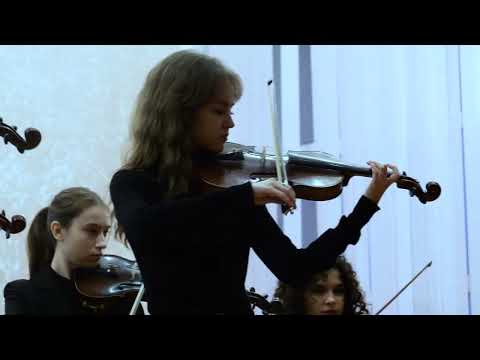 Видео: "Беловежская пуща" (А.Пахмутова). Ансамбль скрипачей СККИ (п/у А.Туницкой), 5.12.2024 г.