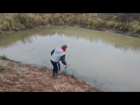 Видео: Рыбалка на пожарке.