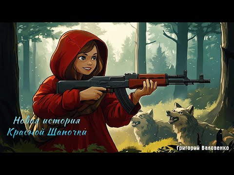 Видео: "Новая история Красной Шапочки" -  Рок + Мультипликация Автор Григорий Валовенко.