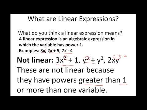 Видео: введение в линейные уравнения