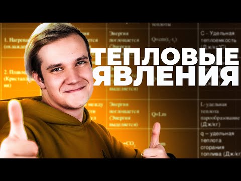 Видео: Всё про тепловые явления для ЕГЭ 2025 по физике за 15 минут