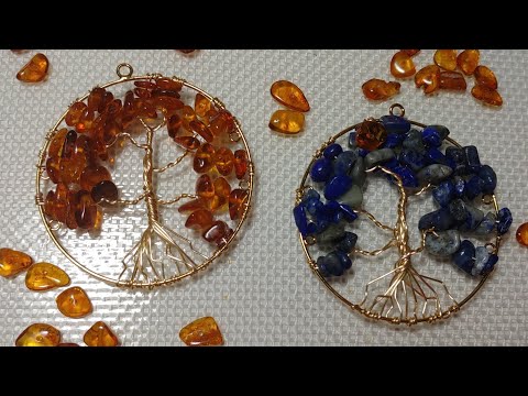 Видео: Мастер класс Дерево жизни/Дерево счастья из камней Tree of life tutorial