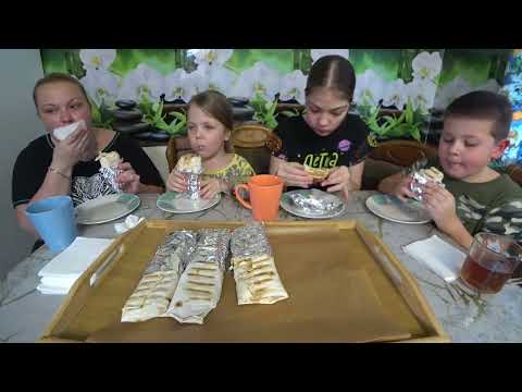 Видео: Мукбанг шаурма домашняя
