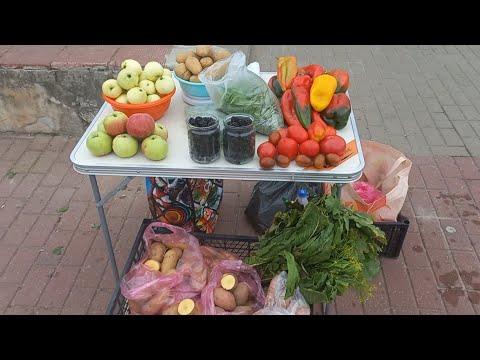 Видео: Торговля На Рынке//Торгую тем,что выросло!!!