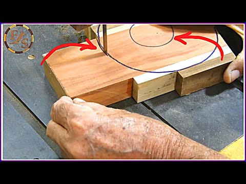 Видео: Идеальный проект с небольшими остатками благородного дерева. ПОТРЯСАЮЩИЙ результат.