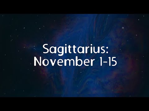 Видео: Стрелец: 1-15 ноября