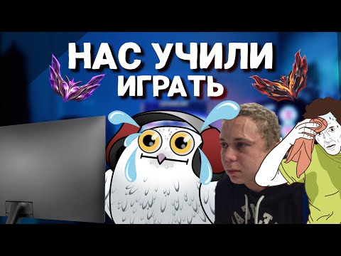 Видео: НАС УЧИЛИ ИГРАТЬ В LEAGUE OF LEGENDS