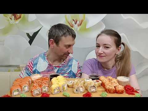 Видео: РОЛЛЫ НА МУКБАНГ | ROLLS MUKBANG #mukbang #мукбанг