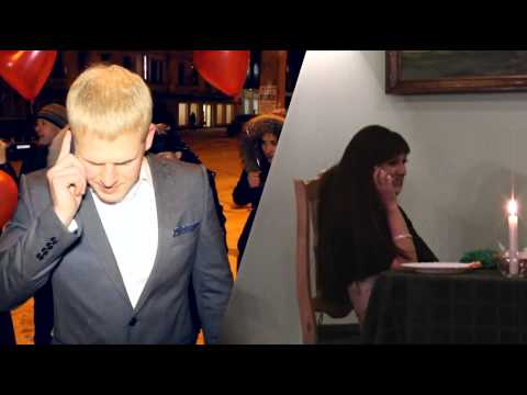 Видео: Предложение в день Святого Валентина)))